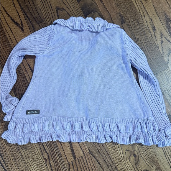 Matilda Jane Lavender Ruffle Sweater - Picture 5 of 5